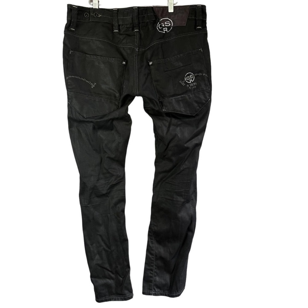 G Star Raw Denim Wax Jeans Black 36